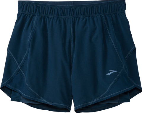 Brooks Short 5 pouces 2 en 1 Chaser - Femme