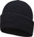 Colorful Standard Tuque en laine mérinos - Unisexe - Deep Black