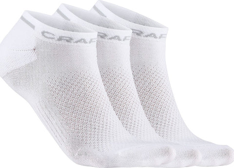 Craft Lot de 3 paires de chaussettes basses Core Dry - Unisexe