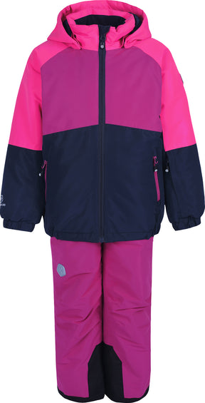 Color Kids Ensemble manteau et pantalon de ski à couleurs contrastantes - Enfant