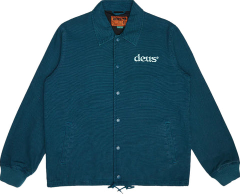 Deus Ex Machina Manteau d'entraîneur en toile Records - Homme
