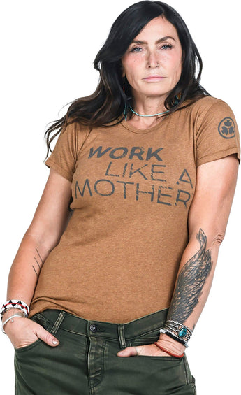 Dovetail Workwear T-shirt à col rond Work Like A Mother - Femme