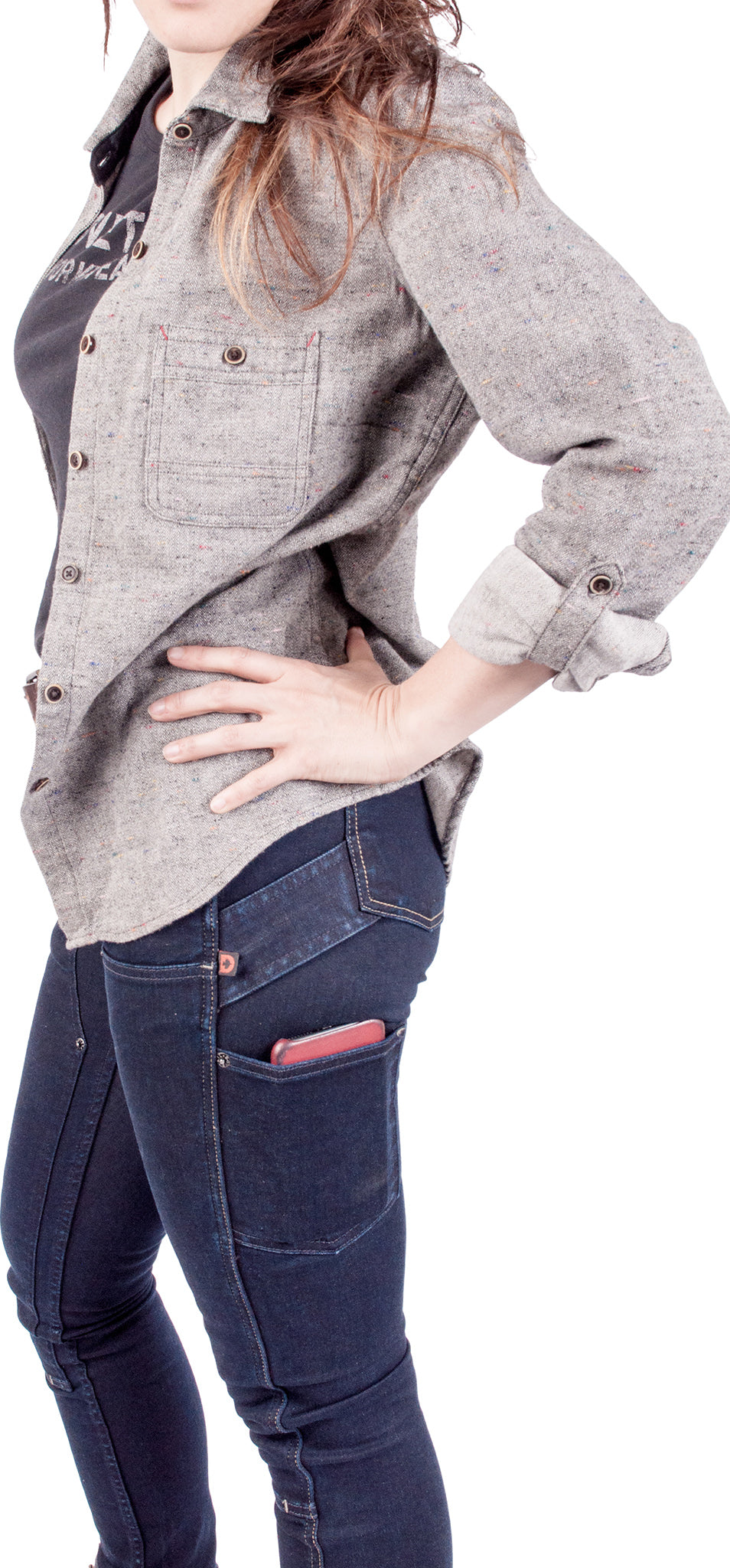 Dovetail Workwear Pantalon extensible Maven Slim - Femme