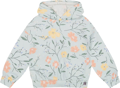 Deux par Deux Chandail en molleton à capuchon en French Terry - Grande Fille