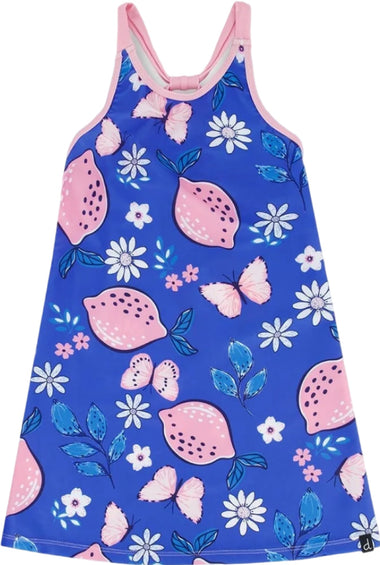 Deux par Deux Robe de plage imprimée - Grande Fille