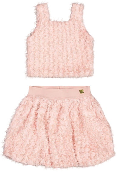 Deux par Deux Ensemble haut et jupe bouffante - Petite Fille