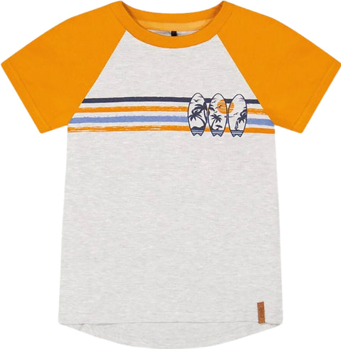 Deux par Deux T-shirt à manches raglan en coton biologique - Petit Garçon