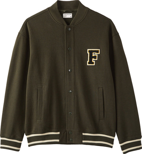 Frank And Oak Blouson aviateur universitaire - Homme