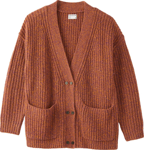Frank And Oak Cardigan surdimensionné en mélange de laine - Femme