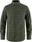 Fjällräven Chemise à manches longues Övik Flannel - Homme - Laurel Green - Indigo Blue