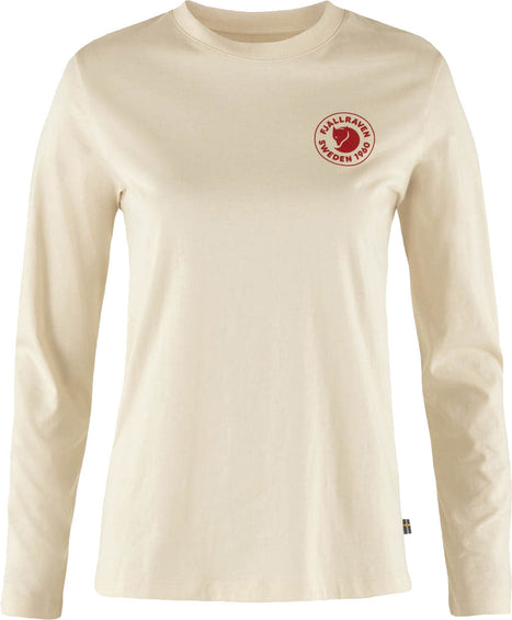 Fjällräven T-shirt à manches longues avec logo 1960 - Femme