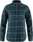 Fjällräven Chemise en flanelle épaisse Övik - Femme - Indigo Blue - Dark Navy