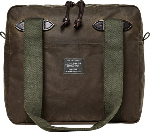 Filson Sac fourre-tout à glissière Tin Cloth 25L