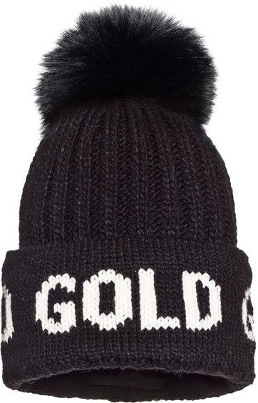 Goldbergh Tuque à pompon en fausse fourrure Hodd - Femme