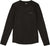 Hooké Manteau ras du cou Grid Base Layer - Femme - Black