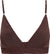 icebreaker Soutien-gorge en mérinos Siren - Femme - Umber