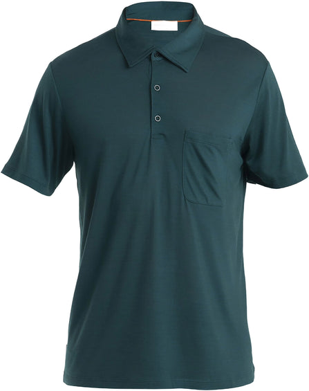 icebreaker T-shirt polo à manches courtes de Drayden - Homme