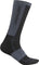 icebreaker Chaussettes Mérino Run Ultralight Crew - Femme - Black - Graphite