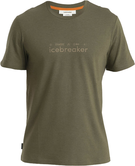icebreaker T-shirt classique à manches courtes en mérinos Nature Touring Club - Homme