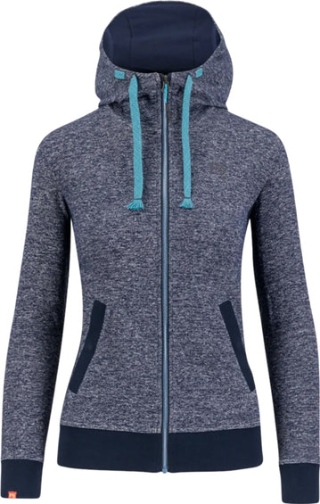 Karpos Chandail à capuchon à glissière pleine longueur en chanvre Totoga - Femme