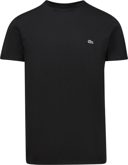Lacoste T-shirt col rond en jersey de coton pima uni - Homme