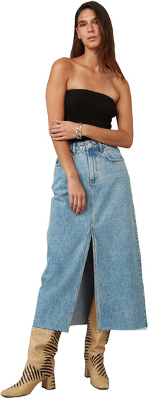 Lola Jeans Jupe longue Halston - Femme
