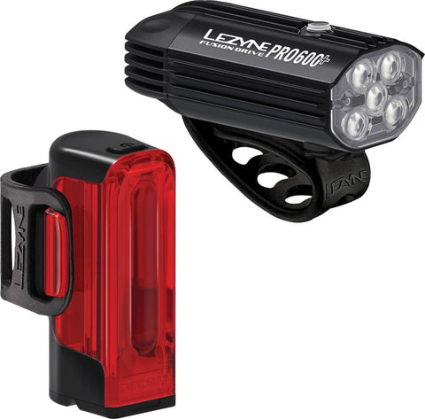 Lezyne Ensemble de lumière Fusion Drive Pro 600+/Strip Drive 300+