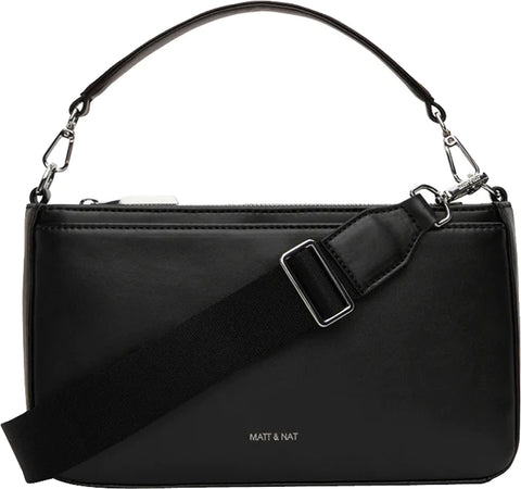 Matt & Nat Sac à bandoulière convertible végétalien Fenne 3L - Collection Sol - Femme