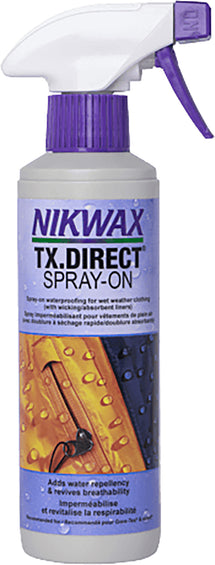 Nikwax Enduit imperméabilisant à vaporiserTX. Direct® - Unisexe