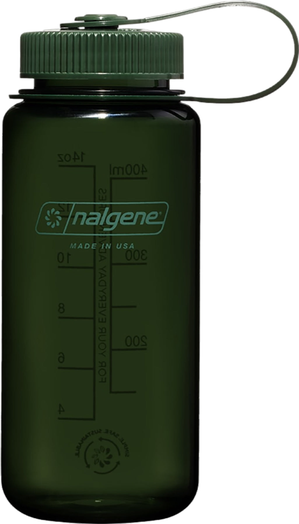 Nalgene Sustain Bouteille D'eau En Tritan Sans BPA, Fabriquée à Partir De 50% De Déchets Plastiques, 907 Ml, à Bouche étroite, Vert Persistant