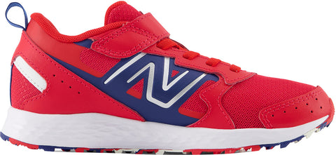 New Balance Chaussures à lacets élastiques Fresh Foam 650 avec sangle supérieure - Enfant