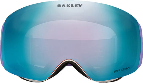 Oakley Lunettes de ski Flight Deck M - Matte Lilac - Lentille Prizm Sapphire Iridium