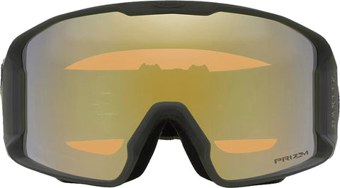 Oakley Lunettes de ski Line Miner L - Matte Dark Brush - Lentille Prizm Sage Gold Iridium