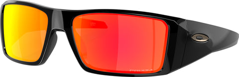 Oakley Lunettes de soleil Heliostat - Polar Black - Lentilles Prizm Ruby