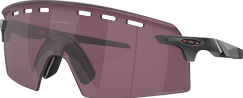 Oakley Lunettes de soleil Encoder Strike Vented - Matte Grey Smoke - Lentille Prizm Road Black - Unisexe