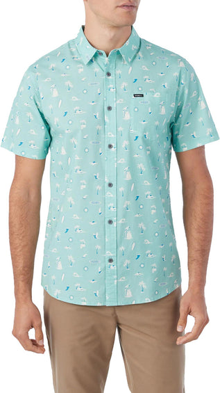 O'Neill Chemise à manches courtes coupe moderne extensible Quiver - Homme