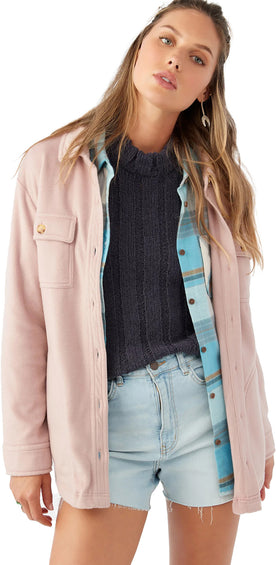 O'Neill Manteau-chemise uni Collins Superfleece - Femme