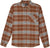 O'Neill Chemise en flanelle extensible à carreaux Redmond - Homme - Med Brown