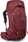 Osprey Sac à dos de randonnée Aura AG 50L - Femme - Berry Sorbet Red