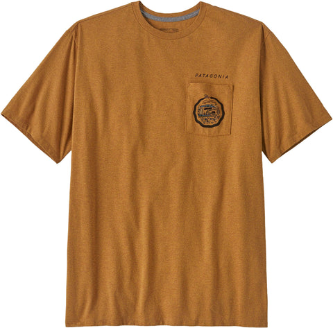 Patagonia T-shirt Responsibili Pocket Commontrail - Homme