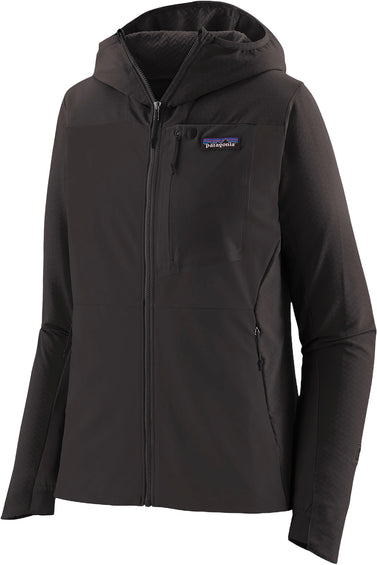 Patagonia Manteau à capuchon R1 CrossStrata - Femme