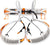 Petzl Harnais Fly - Orange - White
