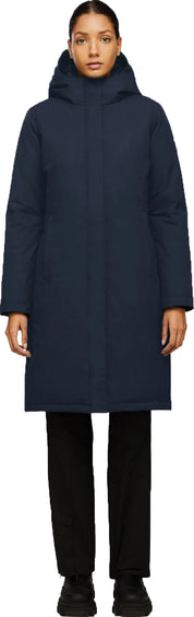 Quartz Co. Manteau d'hiver en duvet à capuchon Fermont - Ajustée - Femme