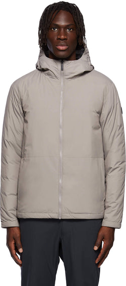 Quartz Co. Manteau léger en duvet à capuchon Tom - Ajustée et Droite - Homme