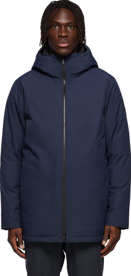 Quartz Co. Manteau d'hiver en duvet à capuchon Jules - Ajustée et Droite - Homme