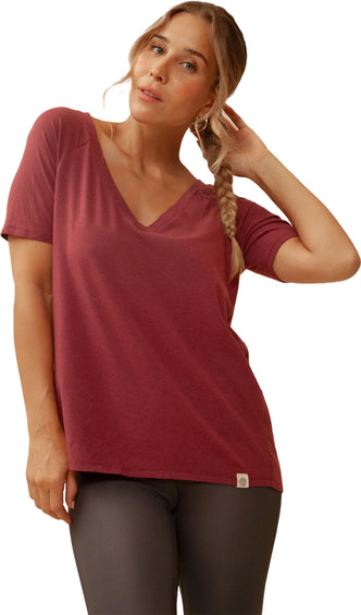 Rose Boreal T-shirt Blissful Flow - Femme