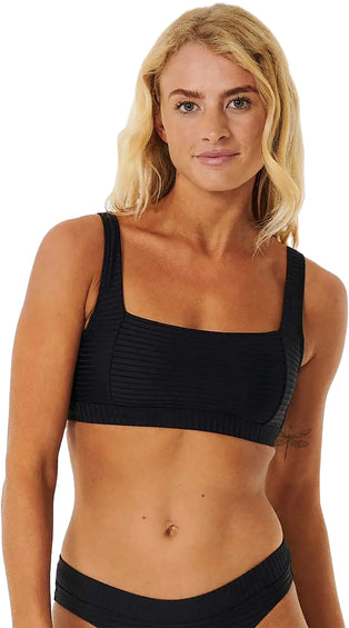 Rip Curl Haut de bikini écourté Premium Surf D-DD - Femme