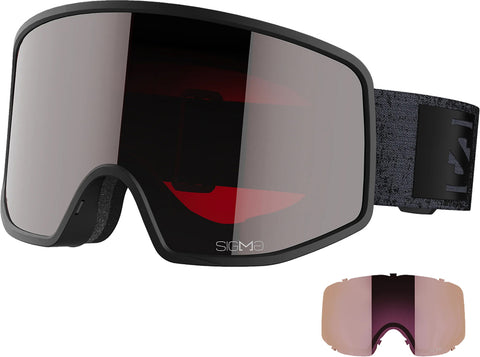 Salomon Lunettes de ski Sentry Pro Sigma avec lentille de rechange - Unisexe