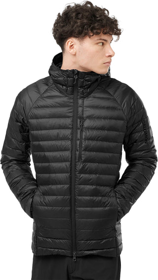 Salomon Manteau à capuchon en duvet Micro Elixir - Homme