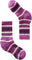 Smartwool Chaussettes de randonnée mi-mollet à matelassage léger Classic Striped - Enfant - Meadow Mauve